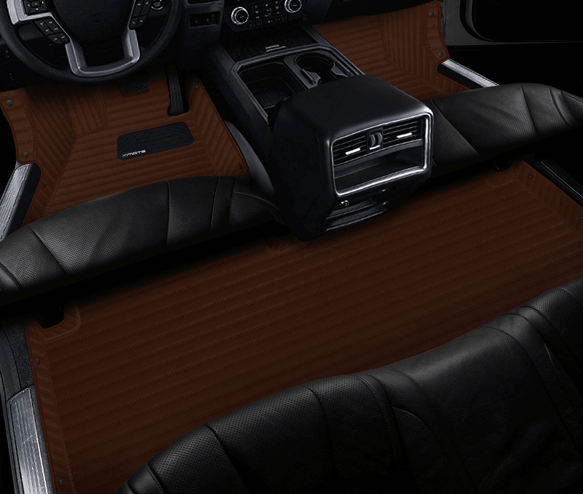 Single Layer Stripe Pattern Truck Floor Mats