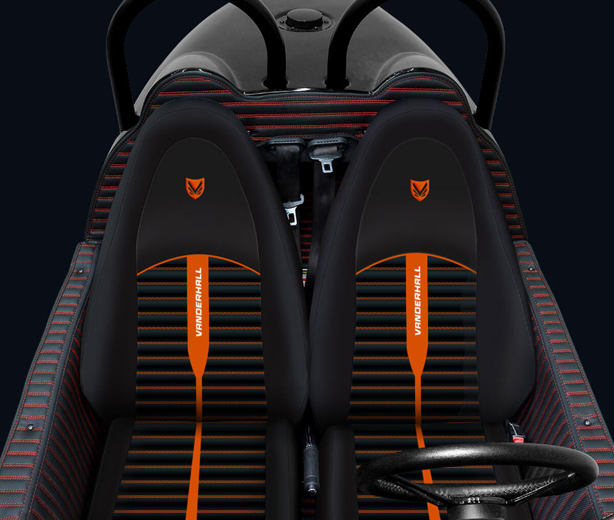 Vanderhall Signature Series Stripe Pattern Seat Covers