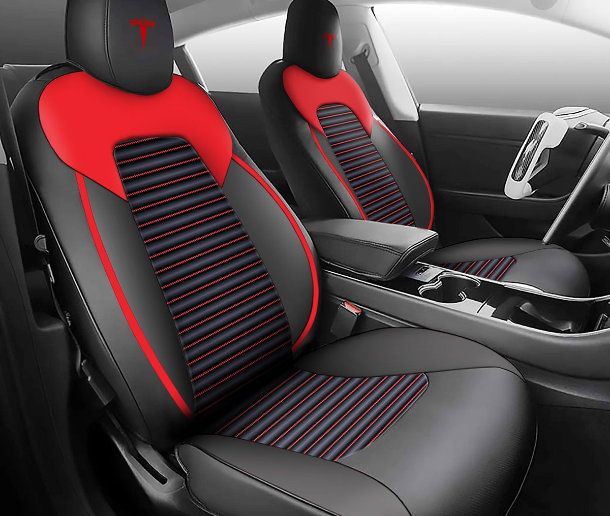 Supreme Series Stripe Pattern Car Seat Covers