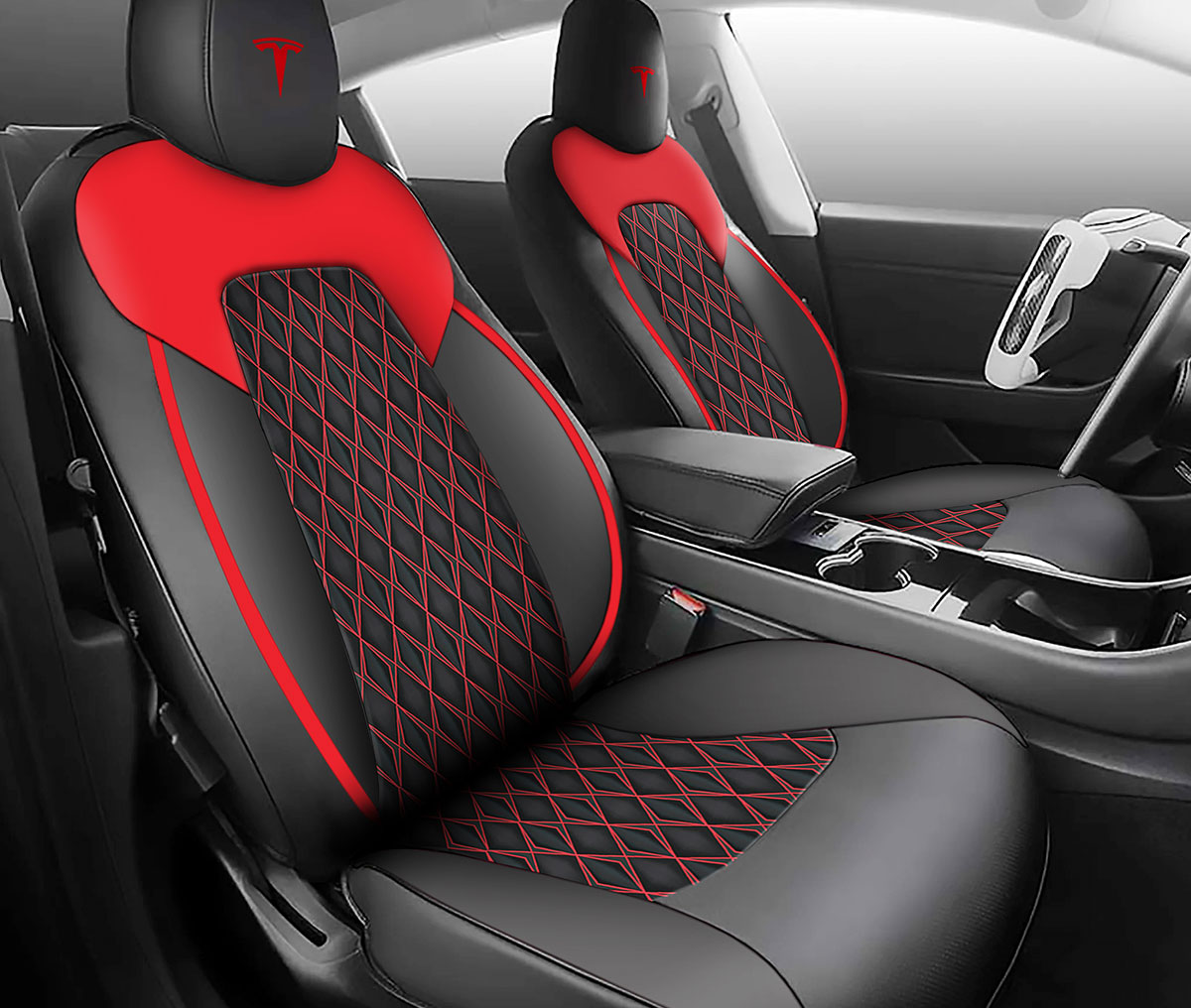 Supreme Series Diamond Pattern Car Seat Covers